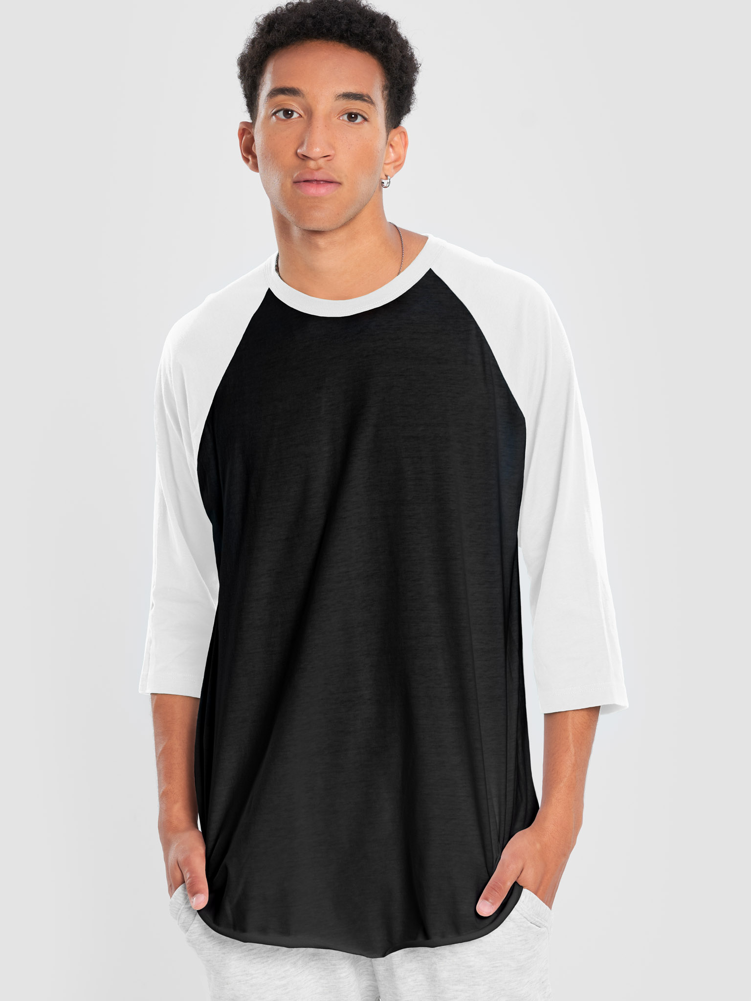 Tultex Fine Jersey Raglan Tee | Fourthwall