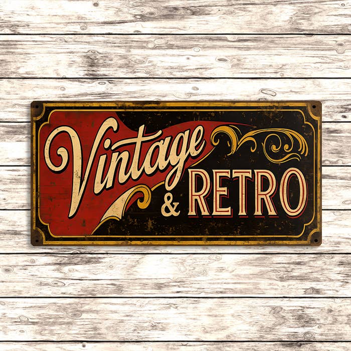 Wholesale Vintage & Retro Metal Sign – Classic Nostalgic Wall