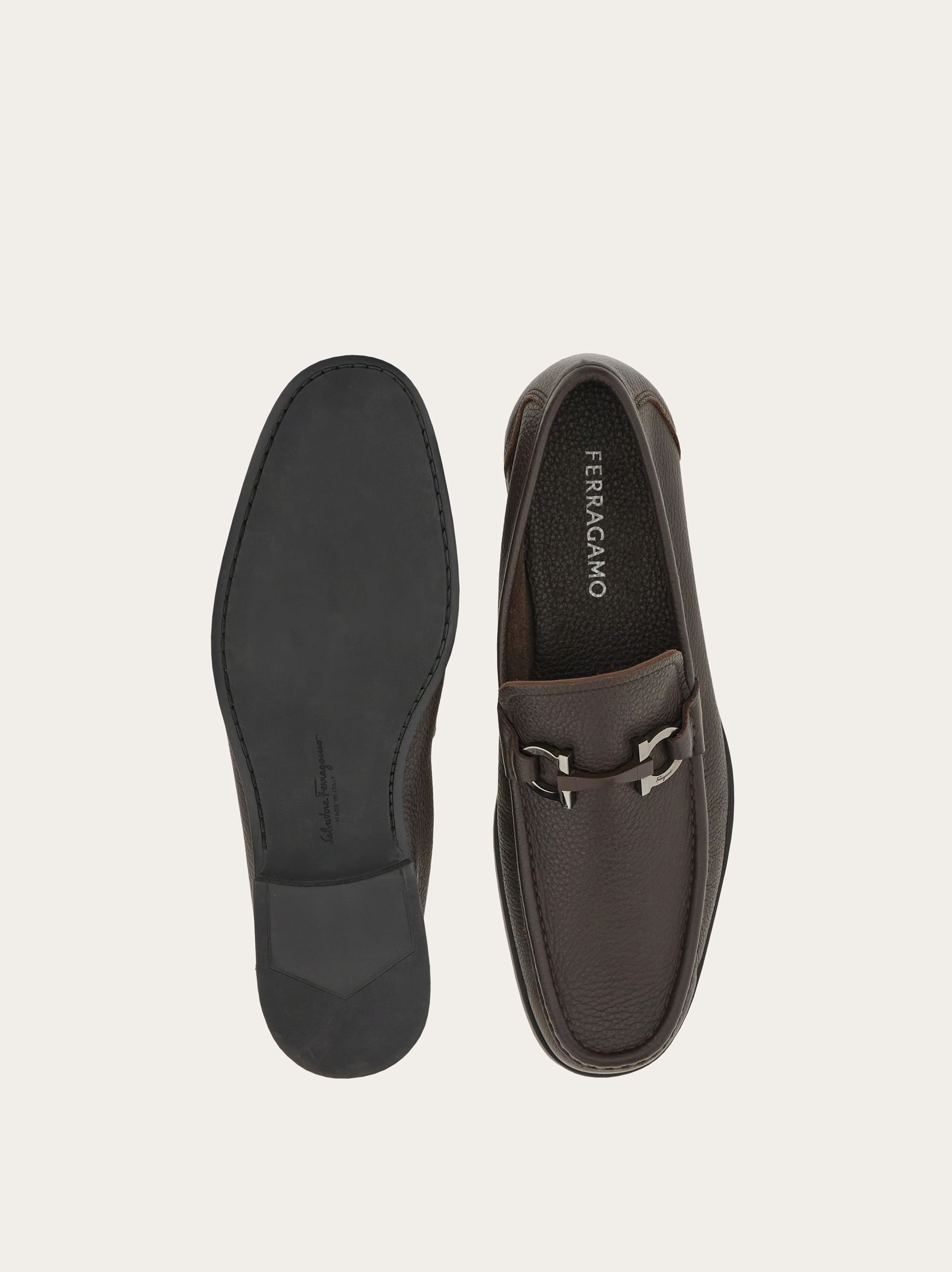Gancini buckle loafer - Men | Ferragamo