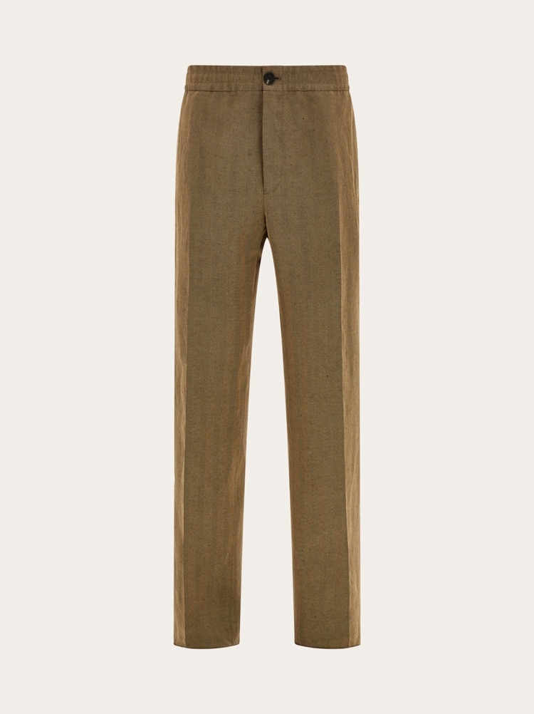 メンズパンツ：チノ、5ポケット、カーゴ、バミューダ｜フェラガモ