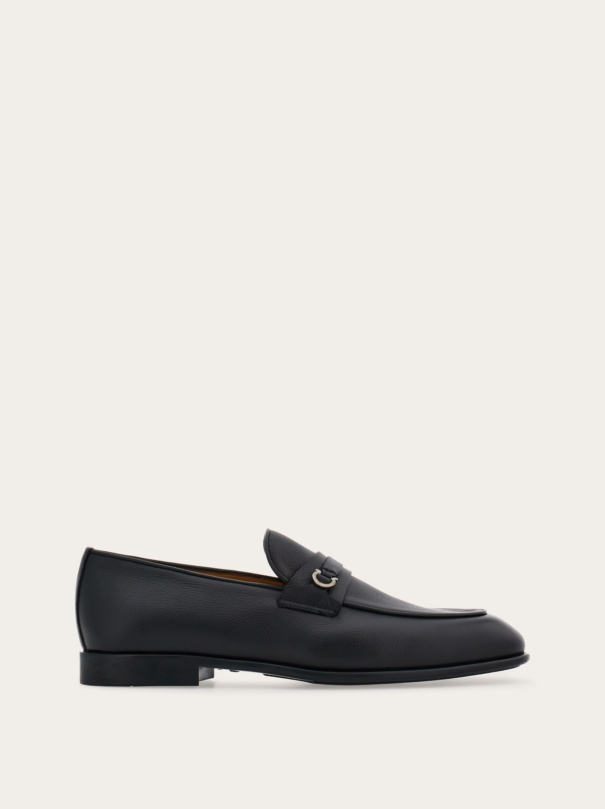 Moccasin with Gancini ornament - Men | Ferragamo