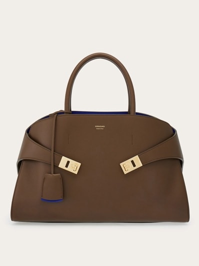 Hug bicolor handbag (L) - Women | Ferragamo