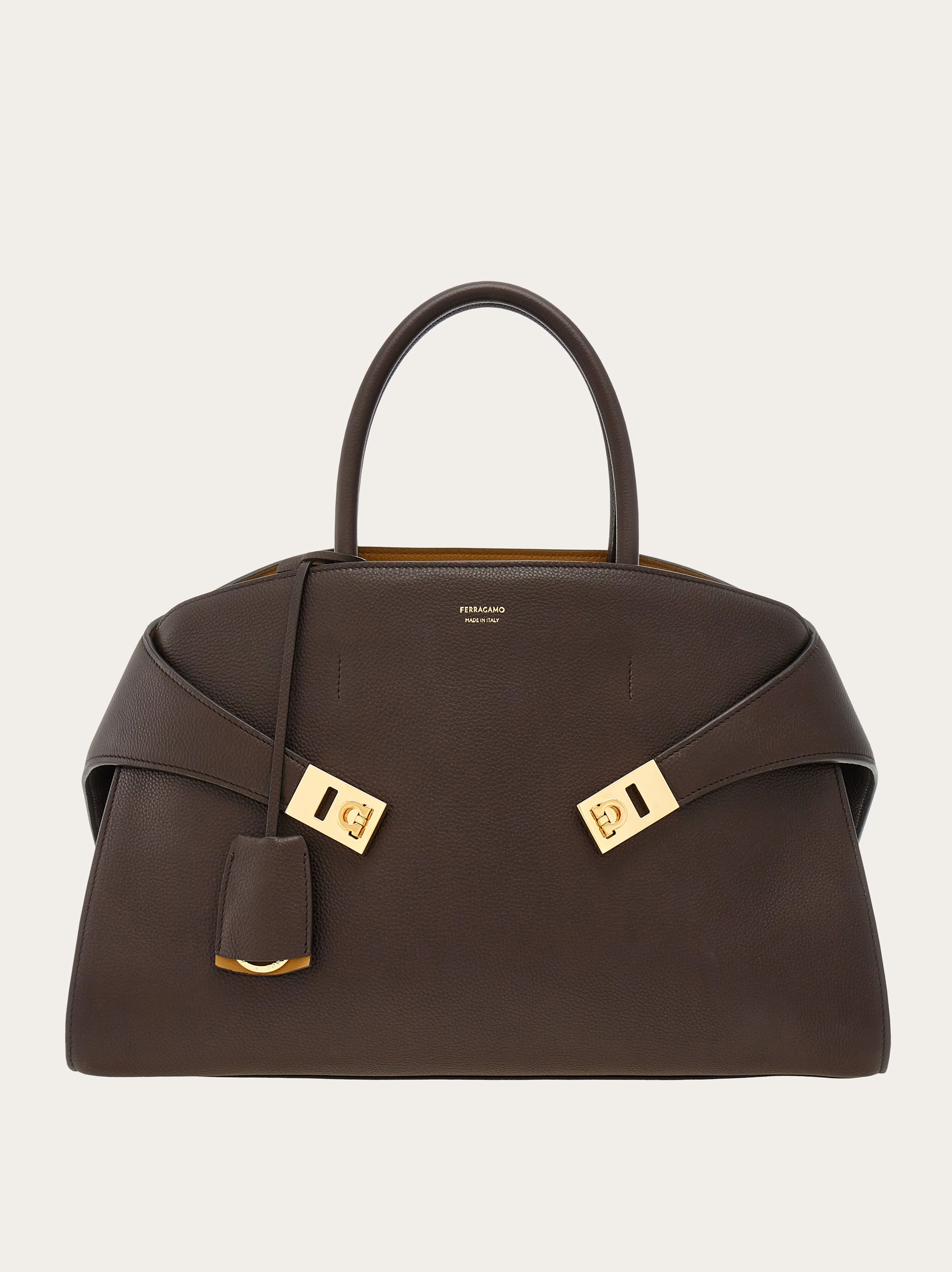 Hug bicolor handbag (L) - Women | Ferragamo