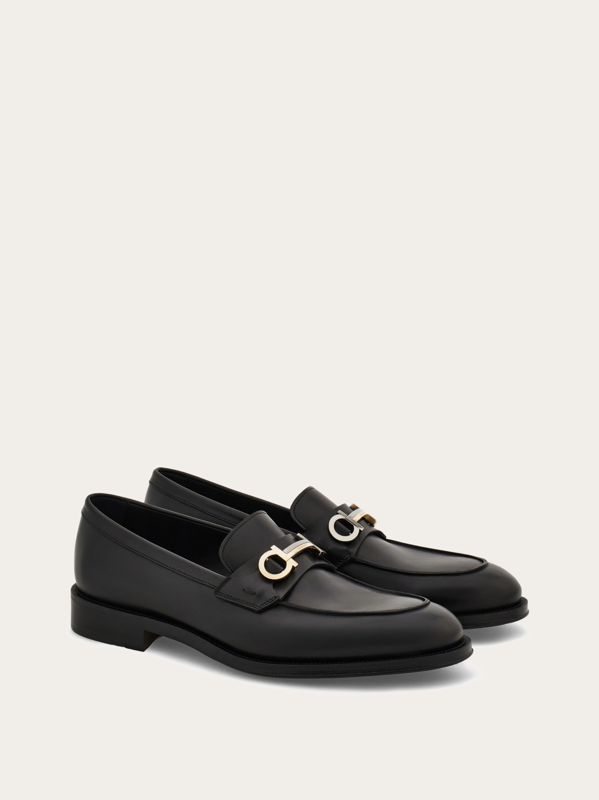Moccasin with Gancini ornament - Men | Ferragamo