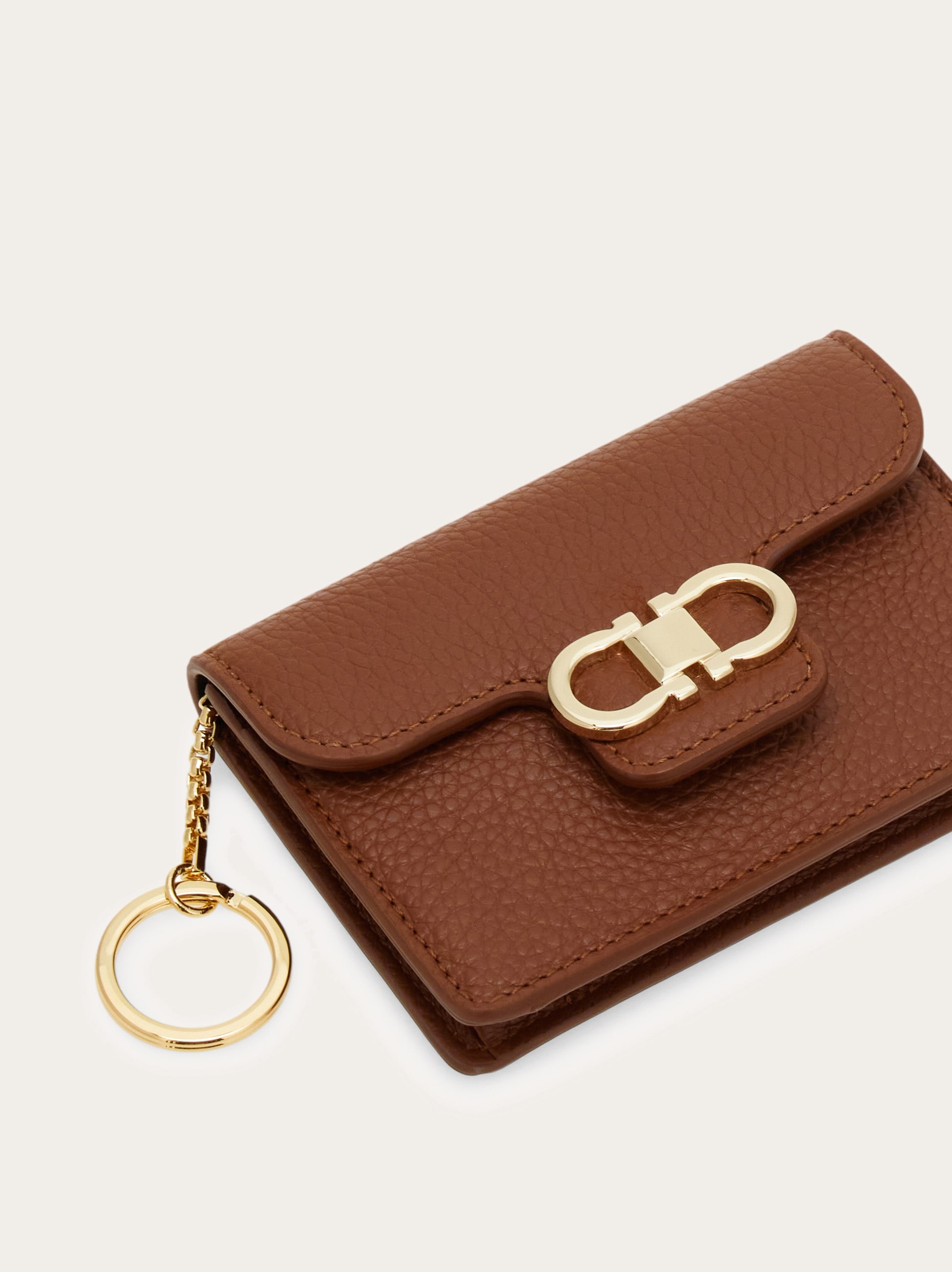 キーリング付きカードケース - ウィメンズ | Ferragamo