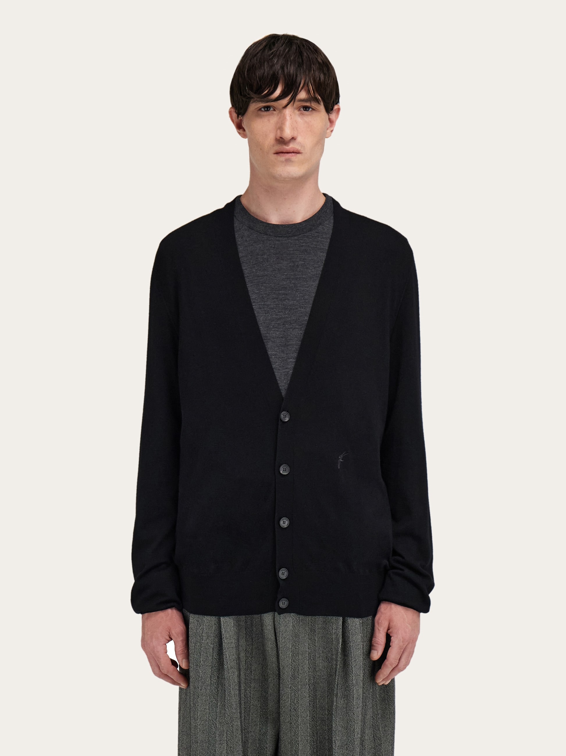Vネック カーディガン - メンズ | Ferragamo