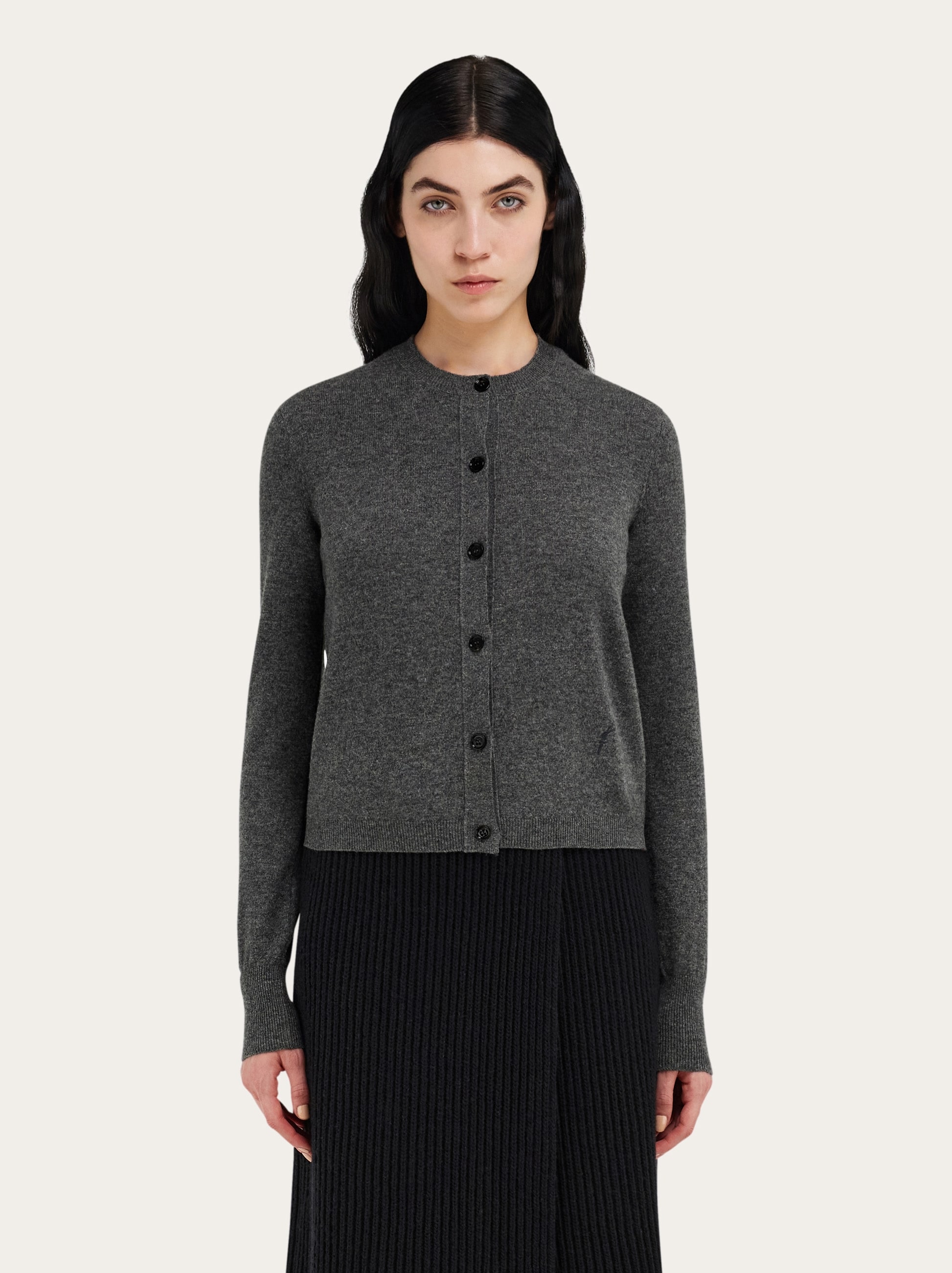 クルーネックカーディガン - ウィメンズ | Ferragamo