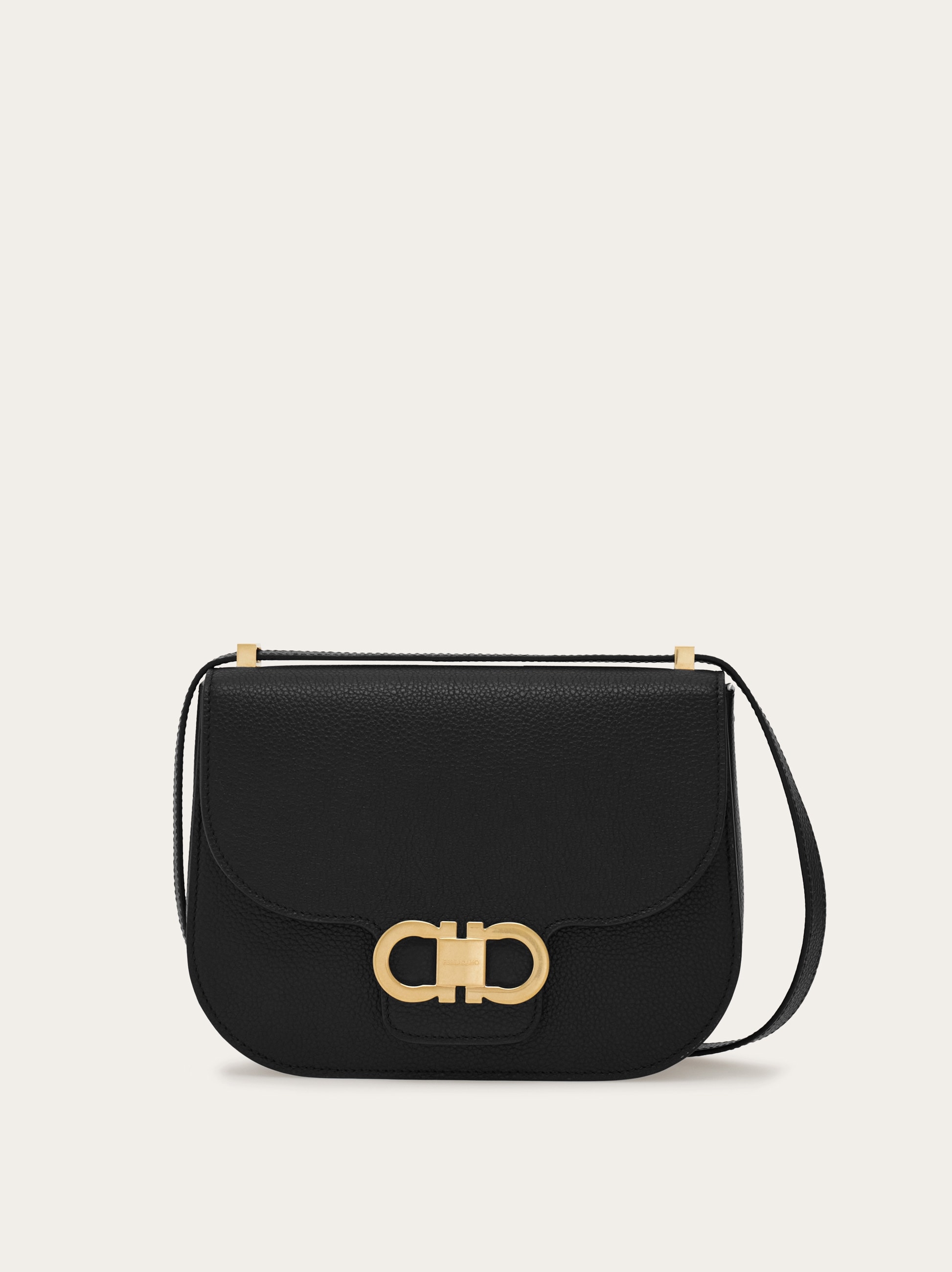 Double Gancini North-South crossbody bag - Women | Ferragamo