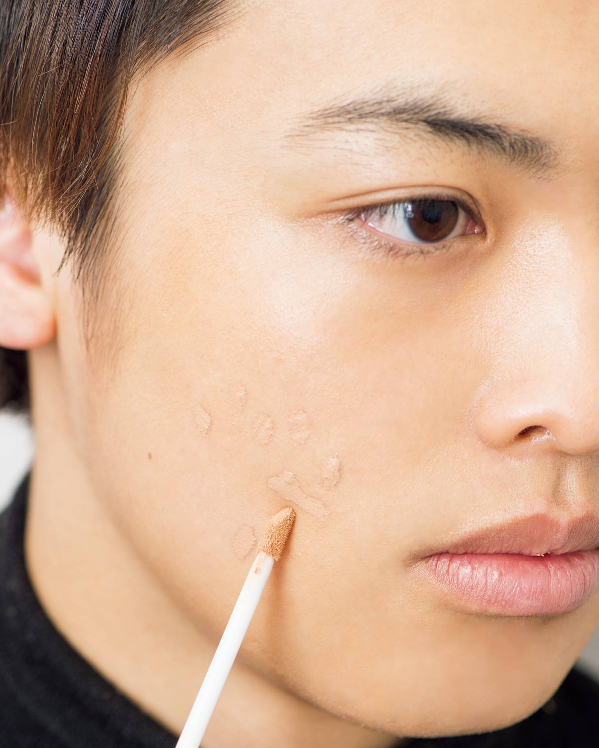 初めてのメンズメイクニキビ隠しできるメイク6点コンプリートセット