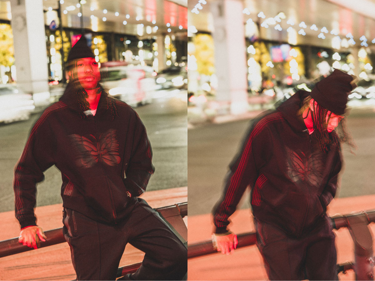 NEEDLES〉×〈BEAMS〉のコレクションが登場！ブラックを基調とした都会