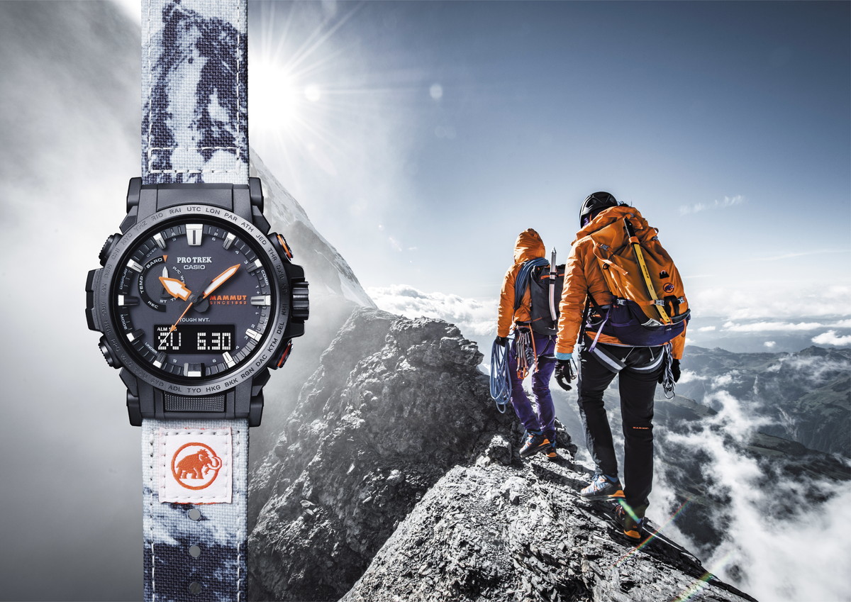 カシオのPRO TREK×MAMMUTのコラボ腕時計が発売！ | 時計 | FINEBOYS Online