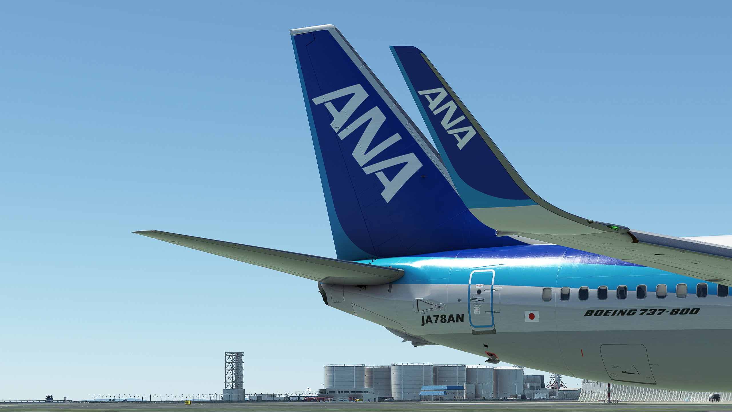 PMDG 737-800 ANA All Nippon Airways JA78AN Livery のために