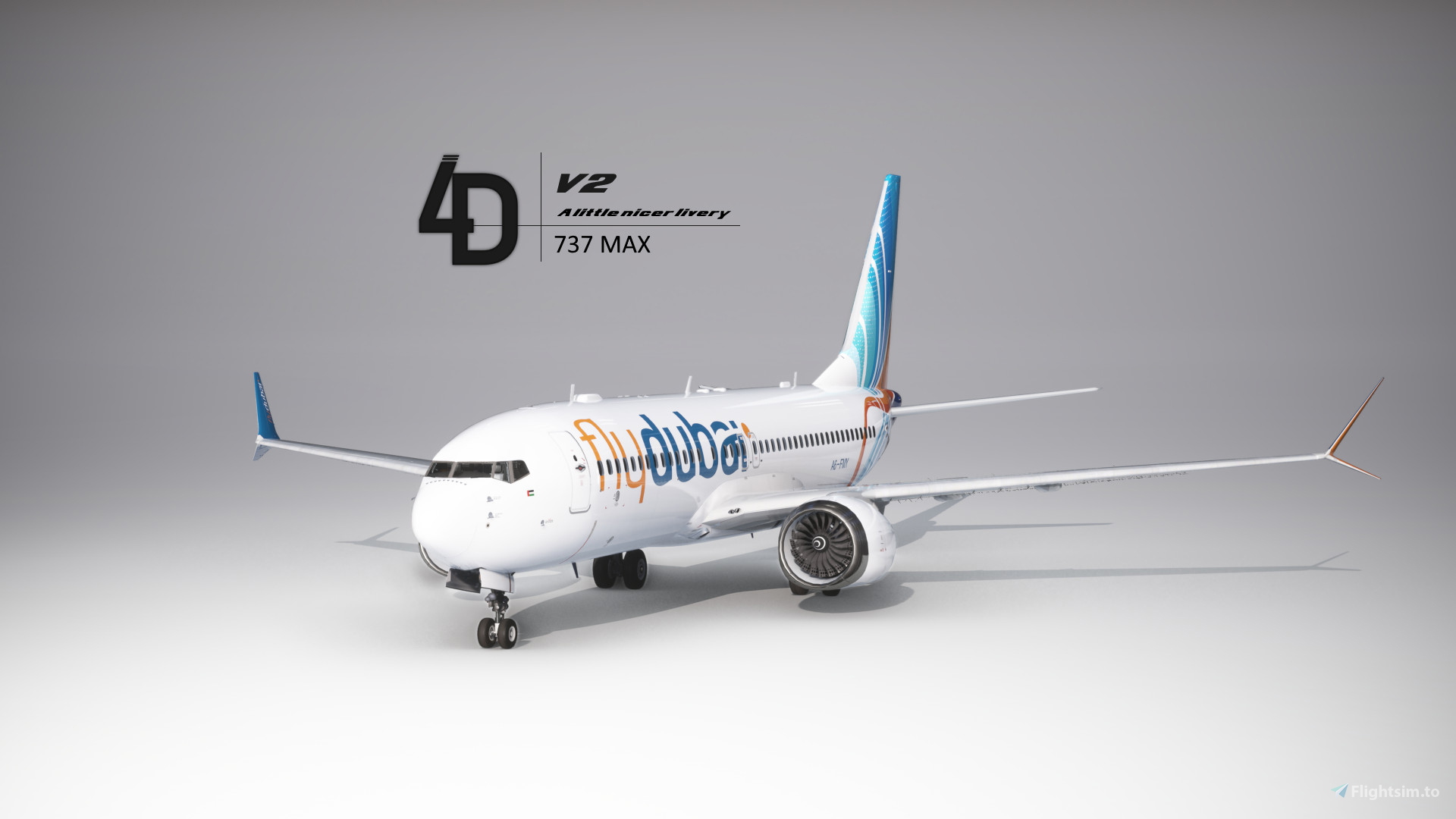 BREDOK3D 737M Liveries のために Microsoft Flight Simulator | MSFS