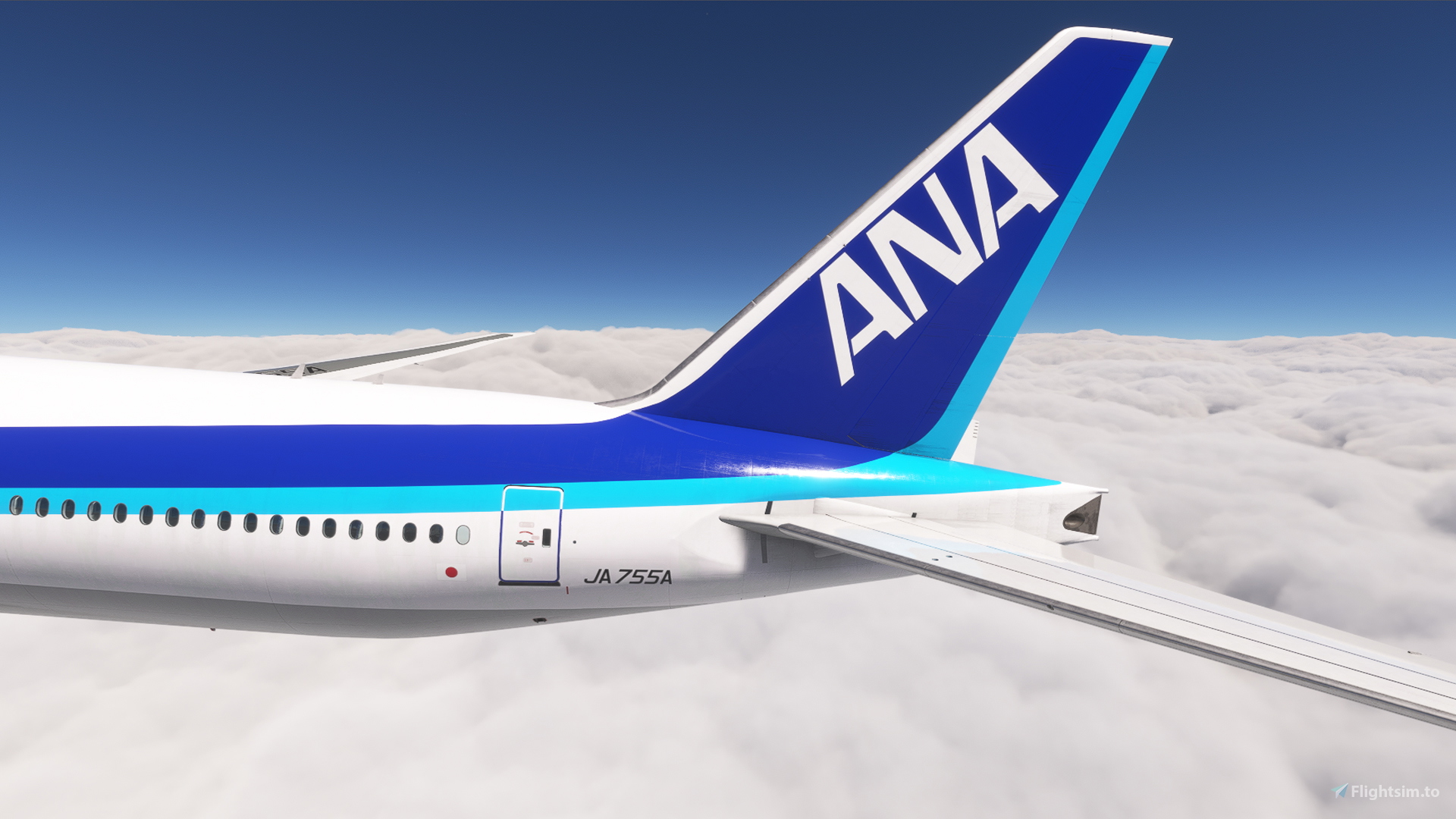PMDG 777-300ER ANA All Nippon Airways - ANA x Gundam (JA755A) の