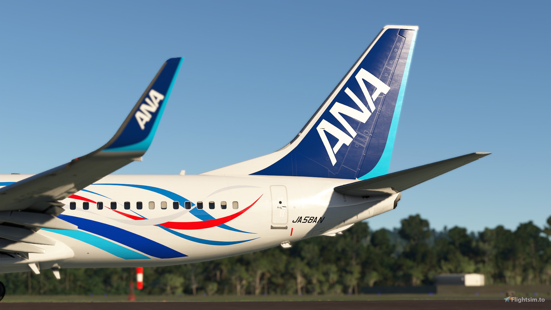 航空機・ヘリコプター ANA 737-800 JA58AN Expo 2025 JC 1:400 航空機