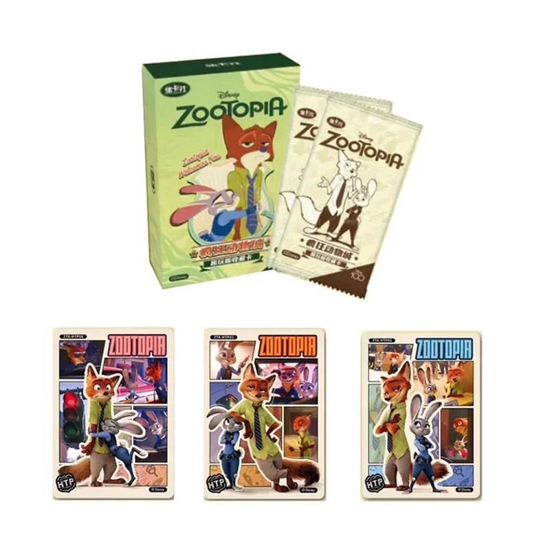 Disney Cardfun Zootopia Fun Edition Box of 10 Boosters 4 Car