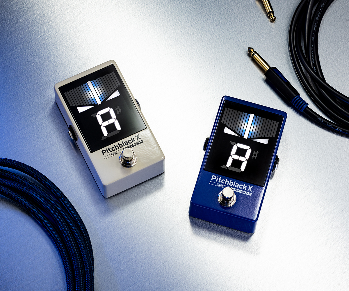 Pitchblack X CR/BL - CHROMATIC PEDAL TUNER | KORG (Japan)