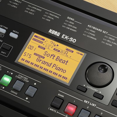 EK-50 - ENTERTAINER KEYBOARD | KORG (Japan)