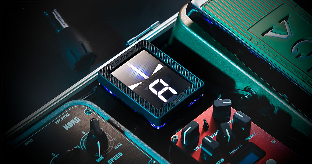 Pitchblack XS - CHROMATIC PEDAL TUNER | KORG (Japan)