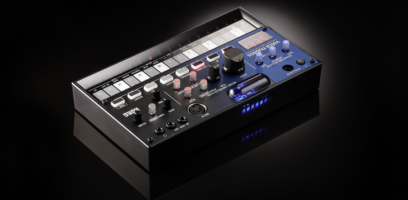 volca nubass - VACUUM TUBE SYNTHESIZER | KORG (Japan)