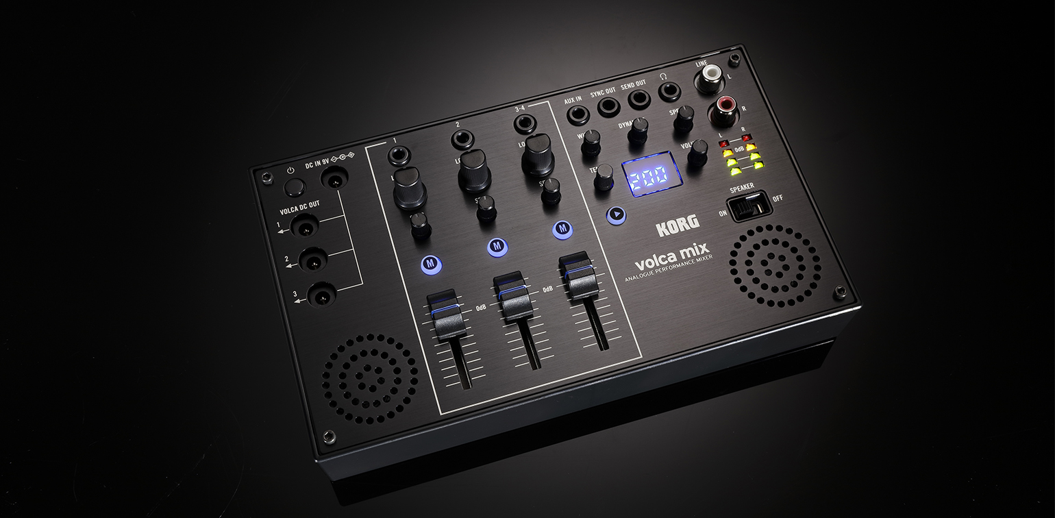 volca mix - ANALOGUE PERFORMANCE MIXER | KORG (USA)