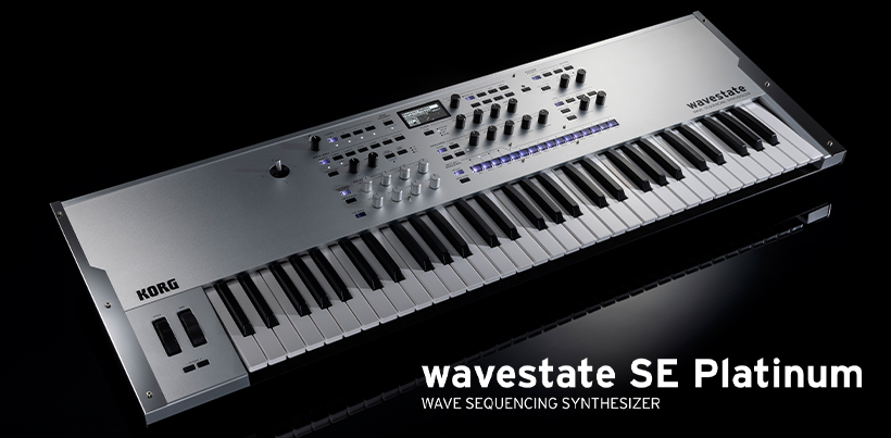 wavestate SE Platinum - WAVE SEQUENCING SYNTHESIZER | KORG (USA)