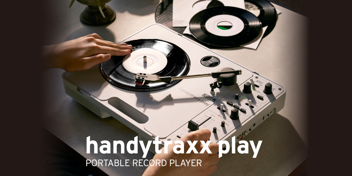 handytraxx play - PORTABLE RECORD PLAYER | KORG (USA)
