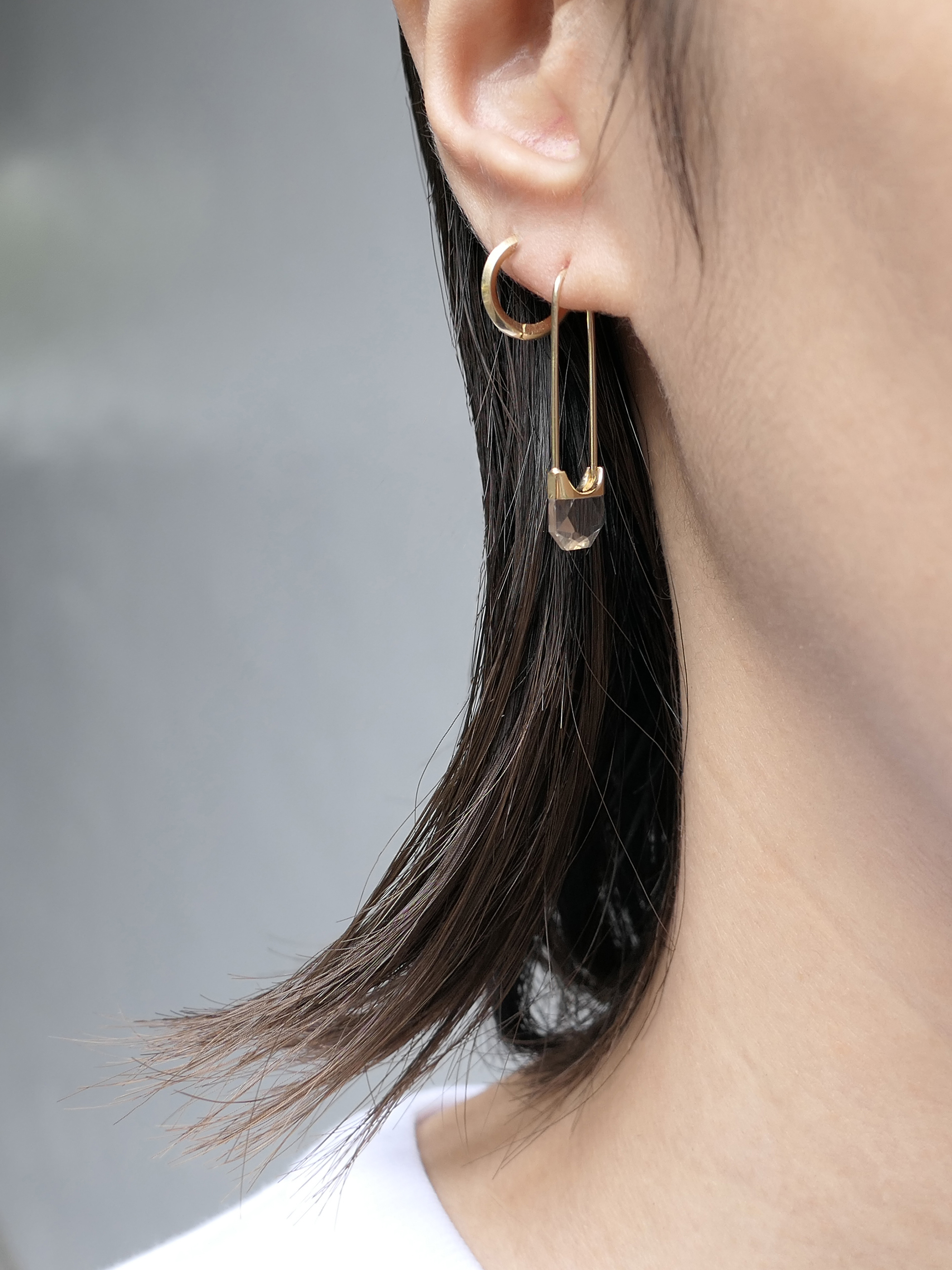 simmon official WEB SHOP | DROP QUARTZ EARRING