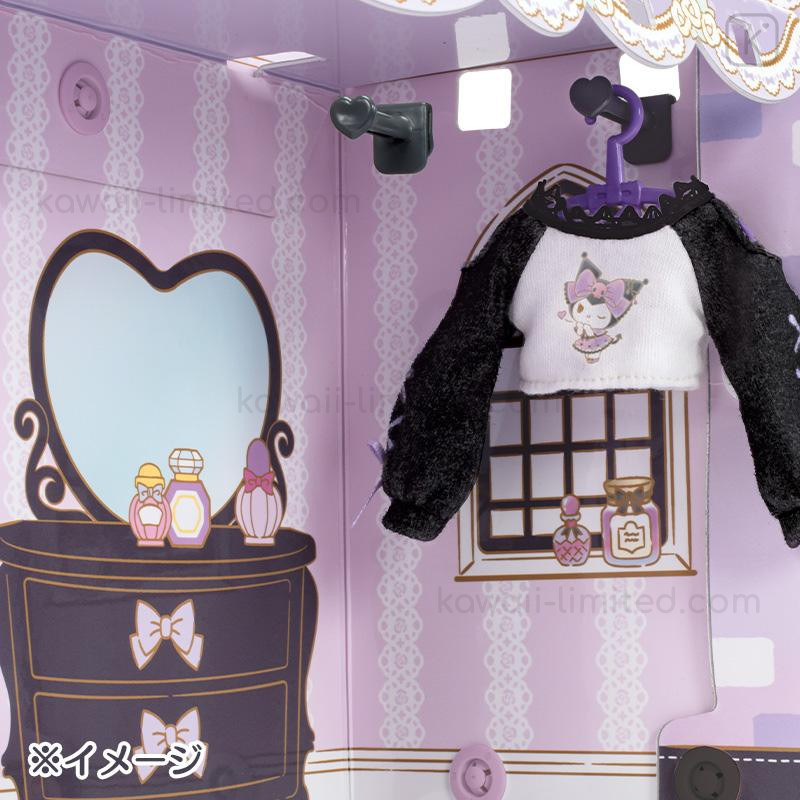 Japan Licca × Sanrio Doll Room Set - Licca-chan & Kuromi | Kawaii