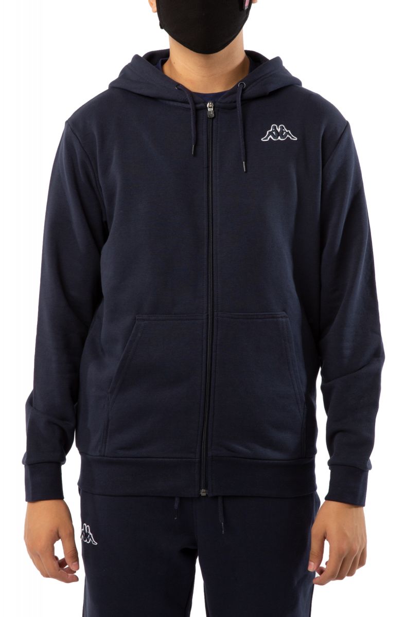 KAPPA Logo Fleece Jackok Full-Zip Hoodie 311B7PW-193 - PLNDR