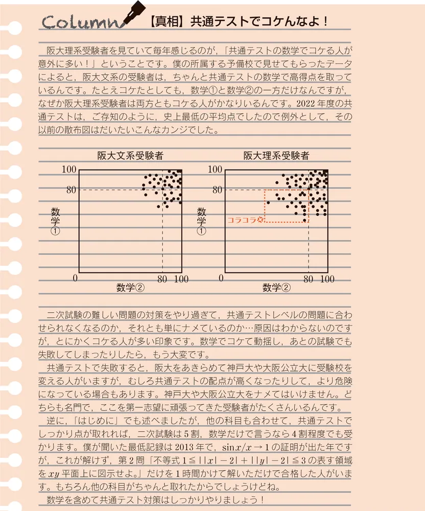 改訂版 世界一わかりやすい 阪大の理系数学 合格講座 人気大学過去問