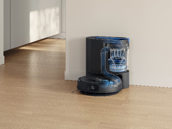 シリーズ最高の吸引力と自動ゴミ収集機能を搭載したロボット掃除機