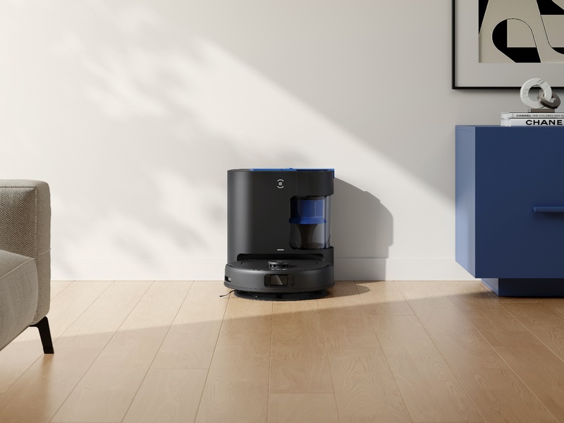 シリーズ最高の吸引力と自動ゴミ収集機能を搭載したロボット掃除機