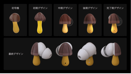 限定3,500台！「きのこの山ワイヤレスイヤホン」3月26日 「Makuake