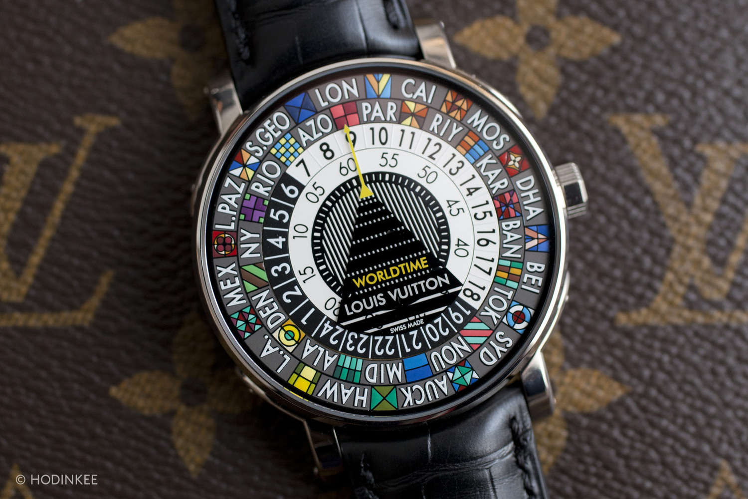 Introducing The Louis Vuitton Escale Worldtime, A Hand-Painted