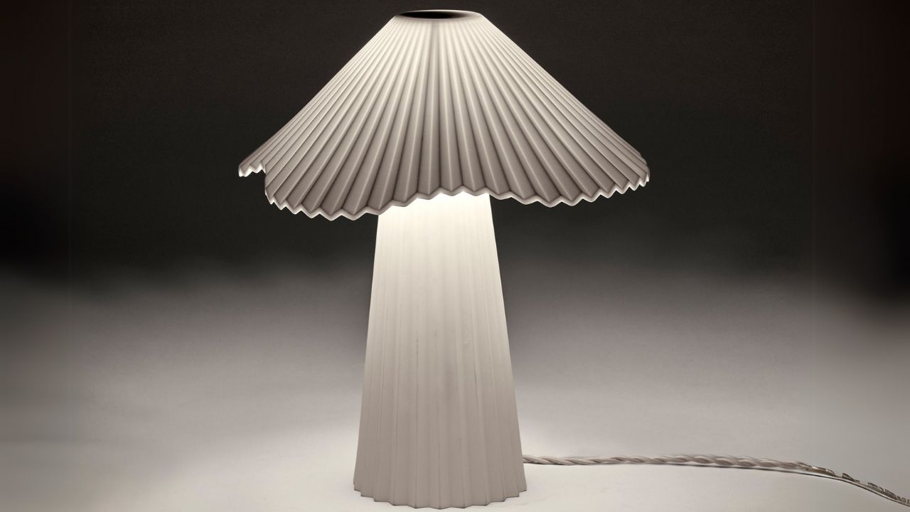 Sebastian Herkner's Uala Lamp Embraces Texture of Palm Leaves