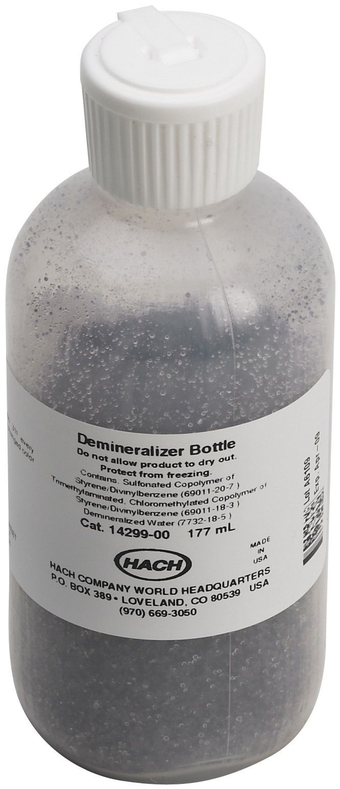 Demineralizer Bottle, 177 mL Capacity | Hach