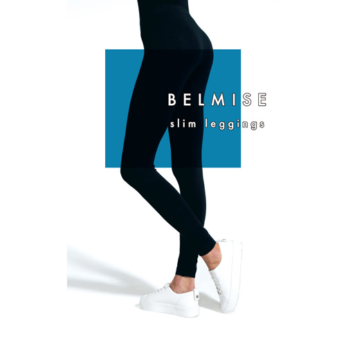 ファストノット ベルミス（BELMISE） スリムレギンス M－L ブラック