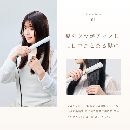 絹女（KINUJO） 海外対応ストレートアイロン DS200 ブラック｜【ハンズ