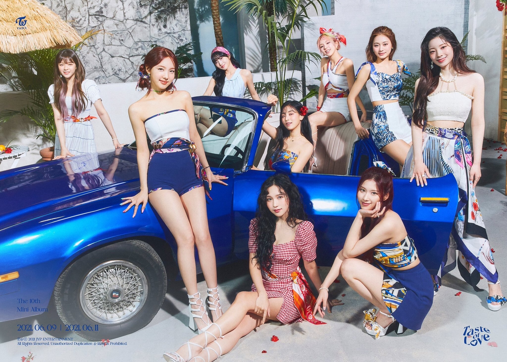 K-pop icons Twice return with new album Taste of Love and summery