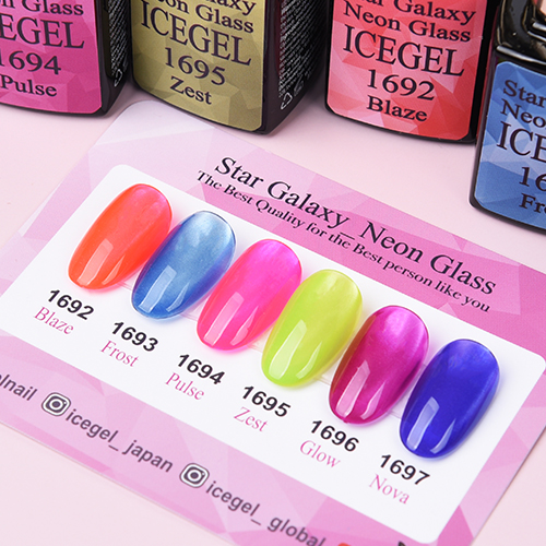 Star Galaxy Neon Glass [1692-1697] : ICEGEL