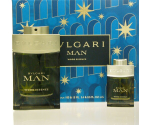 Bulgari Man Wood Essence Set (EdP 100ml + EdP 15ml) ab 73,51