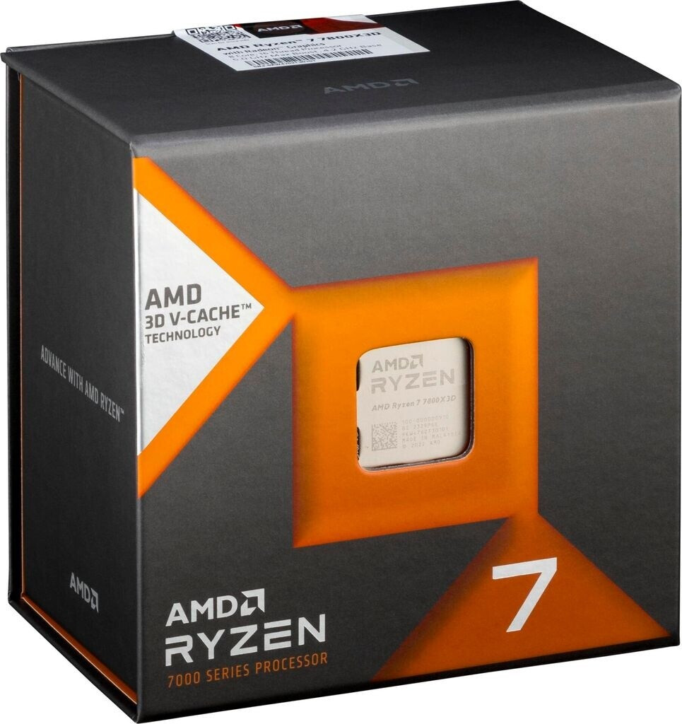 Buy AMD Ryzen 7 7800X3D from £297.79 (Today) – Best Deals on
