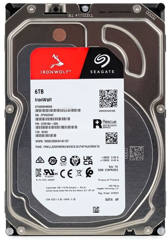 Seagate IronWolf 6TB (ST6000VN006) ab 190,05 € | Preisvergleich