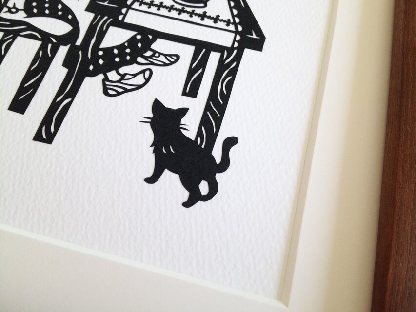 花の切り絵「コスモス」 | iichi 日々の暮らしを心地よくする