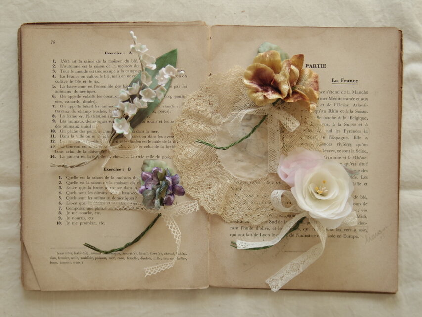 b*布花＊スミレのブーケ | iichi 日々の暮らしを心地よくする