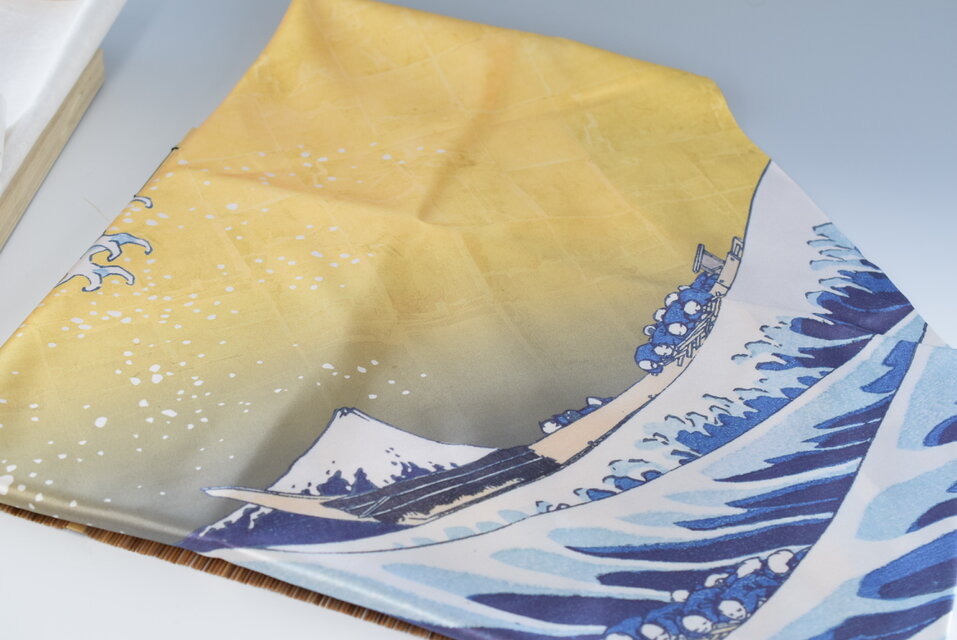 風呂敷 葛飾北斎『冨嶽三十六景 神奈川沖浪裏』12-2592 | iichi 日々の
