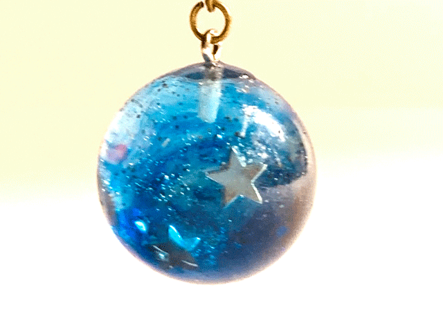 宇宙玉 ネックレス | iichi 日々の暮らしを心地よくするハンドメイドや