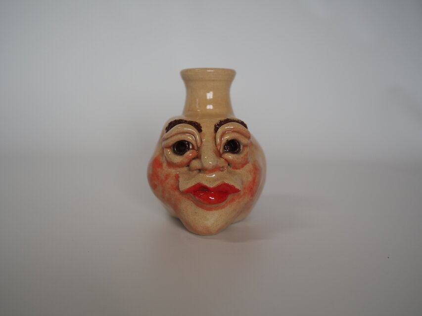 人面壺 Jacob (Human face pot, Jacob）」 | iichi 日々の暮らしを