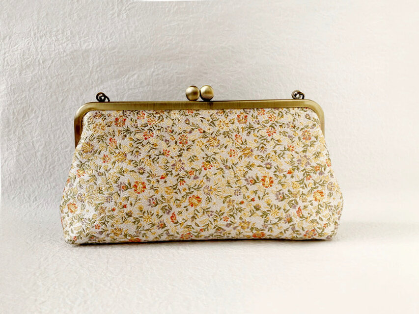 小花尽し クラッチバッグ | iichi 日々の暮らしを心地よくする